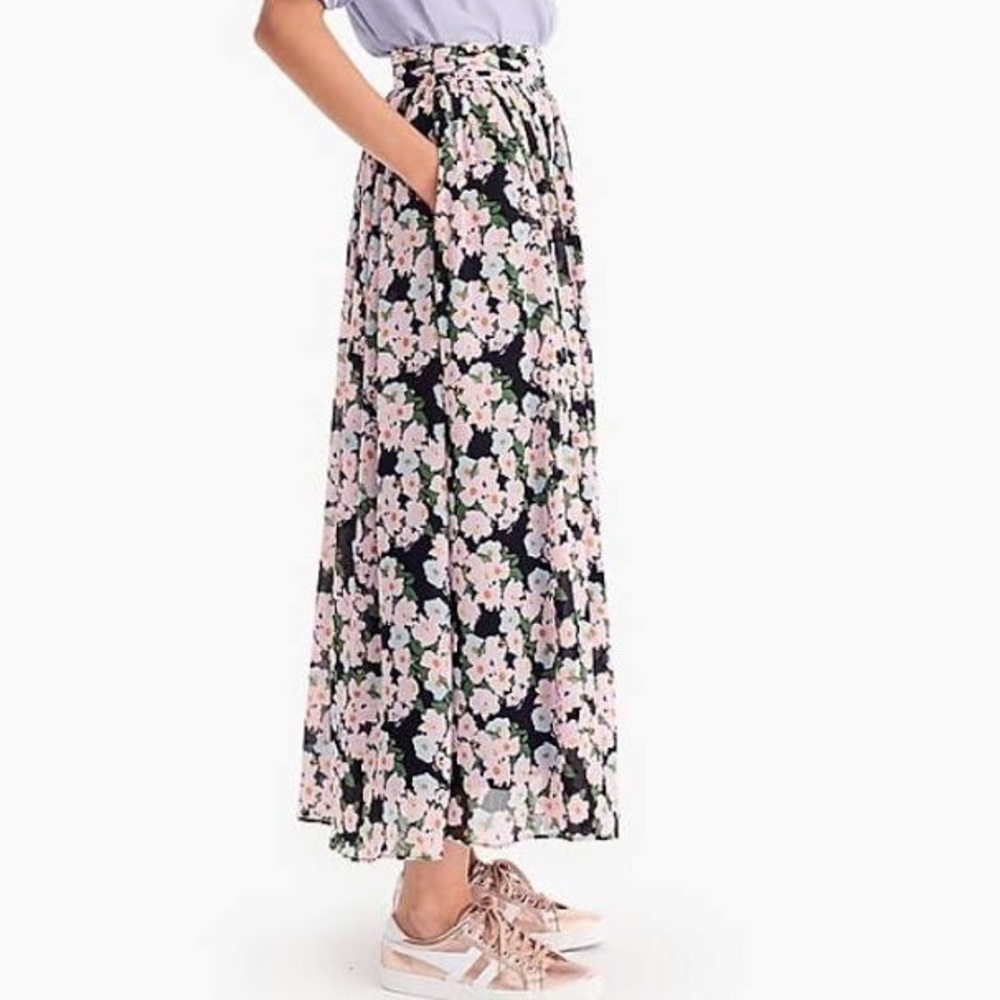 HP💕JCrew Point Sur Floral Maxi Skirt NWT SZ 6 & 8 - Picture 4 of 5